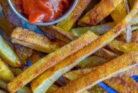 Golden Coconut Fries, Fiery Thai Ketchup
