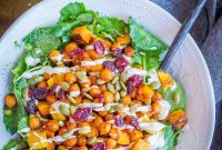 Sweet Chili Roasted Butternut & Chickpea Harvest Bowl