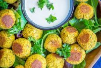 Caramelized Butternut Falafel Bites