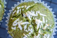 Vibrant Coconut Kale Vegan Muffins