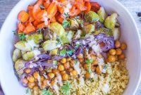 Vibrant Roasted Veggie & Chickpea Power Bowls