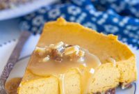Spiced Vegan Pumpkin Cheesecake Bliss