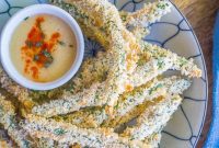 Healthy Crispy Baked Green Bean Fries
