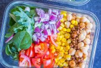 Plant-Powered Taco Salad Prep Bowls