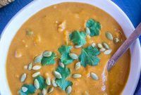 Fiesta Butternut and White Bean Soup