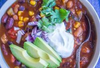 Summer Garden Instant Pot Vegetarian Chili