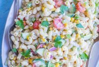 Bright & Light Macaroni Salad Without Mayo