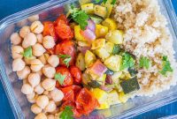 Roasted Summer Harvest Meal Prep Bowls