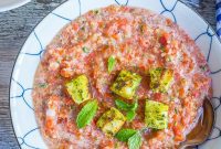 Vibrant Cherry Tomato Gazpacho