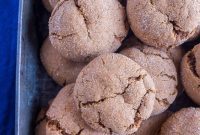 Spiced Vegan Molasses Cookies: Perfectly Soft and Chewy