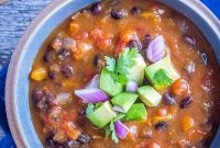 Golden Butternut & Black Bean Chili