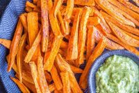 Golden Crispy Baked Sweet Potato Fries