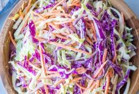 Quick Vegan Coleslaw No Refined Sugar