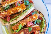 Sizzling Halloumi Fajitas