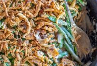 Ultimate Vegan Green Bean Casserole