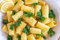 Vibrant Lemon Garlic Pasta with Kale