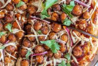 Smoky BBQ Chickpea Pizza