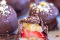 Icy Choco-Berry Banana Treats