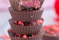 Strawberry Coconut Chocolate Bliss Cups