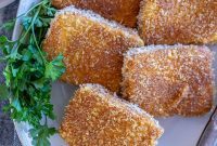 Golden Crispy Tofu Steaks