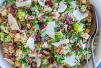 Vibrant Quinoa Broccoli Chickpea Salad