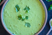 Vibrant Green Tahini Dressing