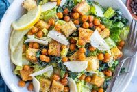 Creamy Vegan Caesar Salad
