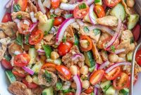 Golden Pita Salad