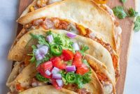 Delicious Oven-Baked Vegetarian Tacos