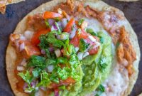 Crispy Bean and Cheese Tostadas
