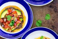 Flavorful Black Bean Tostadas