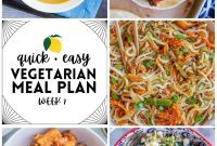 Effortless Plant-Based Weekly Menu