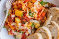 Oven-Roasted Polenta Garden Medley