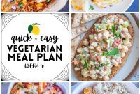 Wallet-Friendly Veggie Meals Week 10 Menu