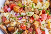 Smoky Plant-Powered Panzanella