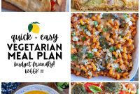 Frugal Feasts: Week 11 Meal Plan
