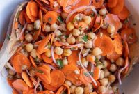 Maple Orange Glazed Carrot & Chickpea Medley