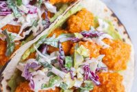 Bold Buffalo Crispy Tofu Tacos