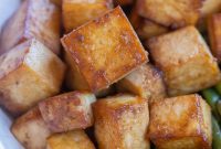 Golden Crispy Pan-Fried Tofu