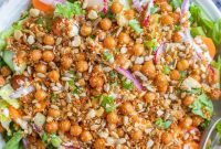 Zesty Ranch Quinoa Crunch Salad