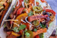 One-Pan Sweet Potato Black Bean Fajitas