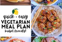 Affordable Plant-Based Meal Plan Week 22