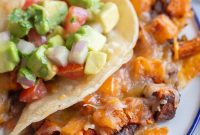 Caramelized Sweet Potato and Black Bean Tacos