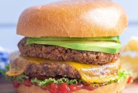 Crispy Black Bean Smash Burgers