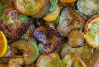 Skillet Caramelized Summer Squash