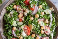 Zesty Lemon Kale and Feta Salad