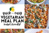 Week 25: Budget-Smart Vegetarian Meal Plan