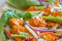 Fiery Tofu Lettuce Cups