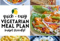 Veggie on a Budget: Meal Plan Week 26