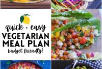 Economical Veggie Meal Plan Week 26